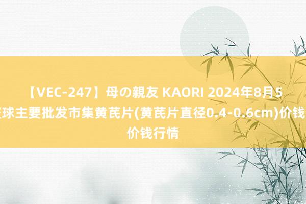 【VEC-247】母の親友 KAORI 2024年8月5日寰球主要批发市集黄芪片(黄芪片直径0.4-0.6cm)价钱行情