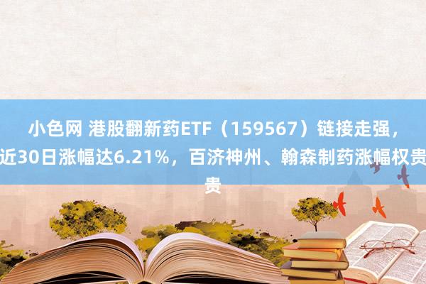 小色网 港股翻新药ETF（159567）链接走强，近30日涨幅达6.21%，百济神州、翰森制药涨幅权贵